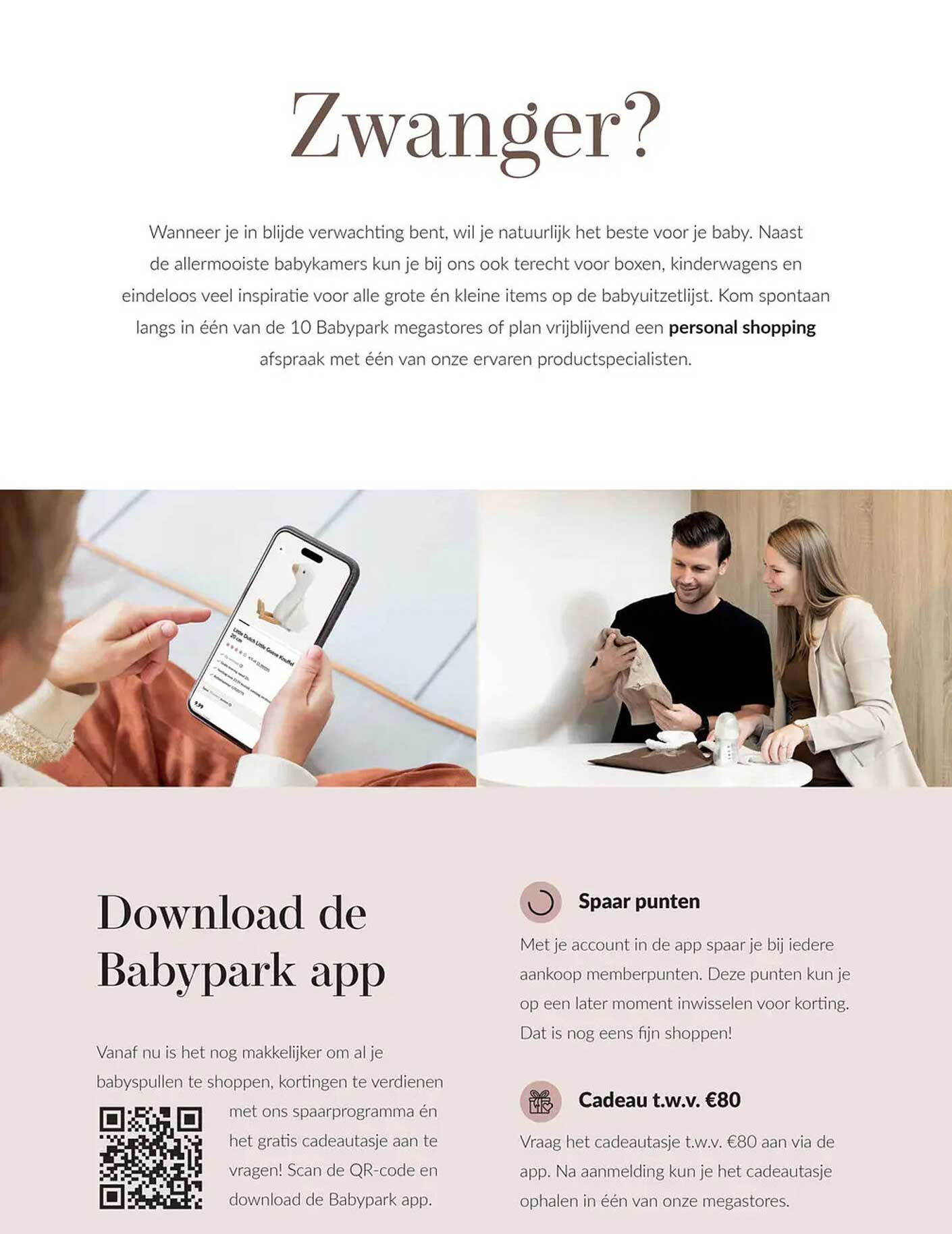 Download de Babypark app