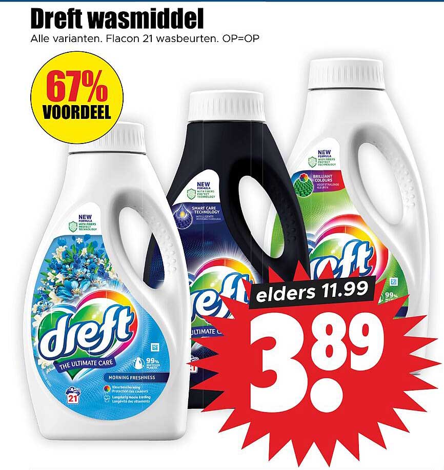 Dreft wasmiddel