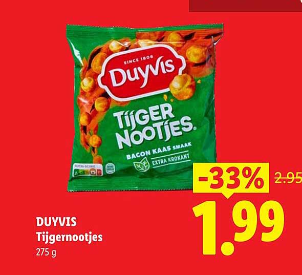 DUYVIS Tijgernootjes 275 g
