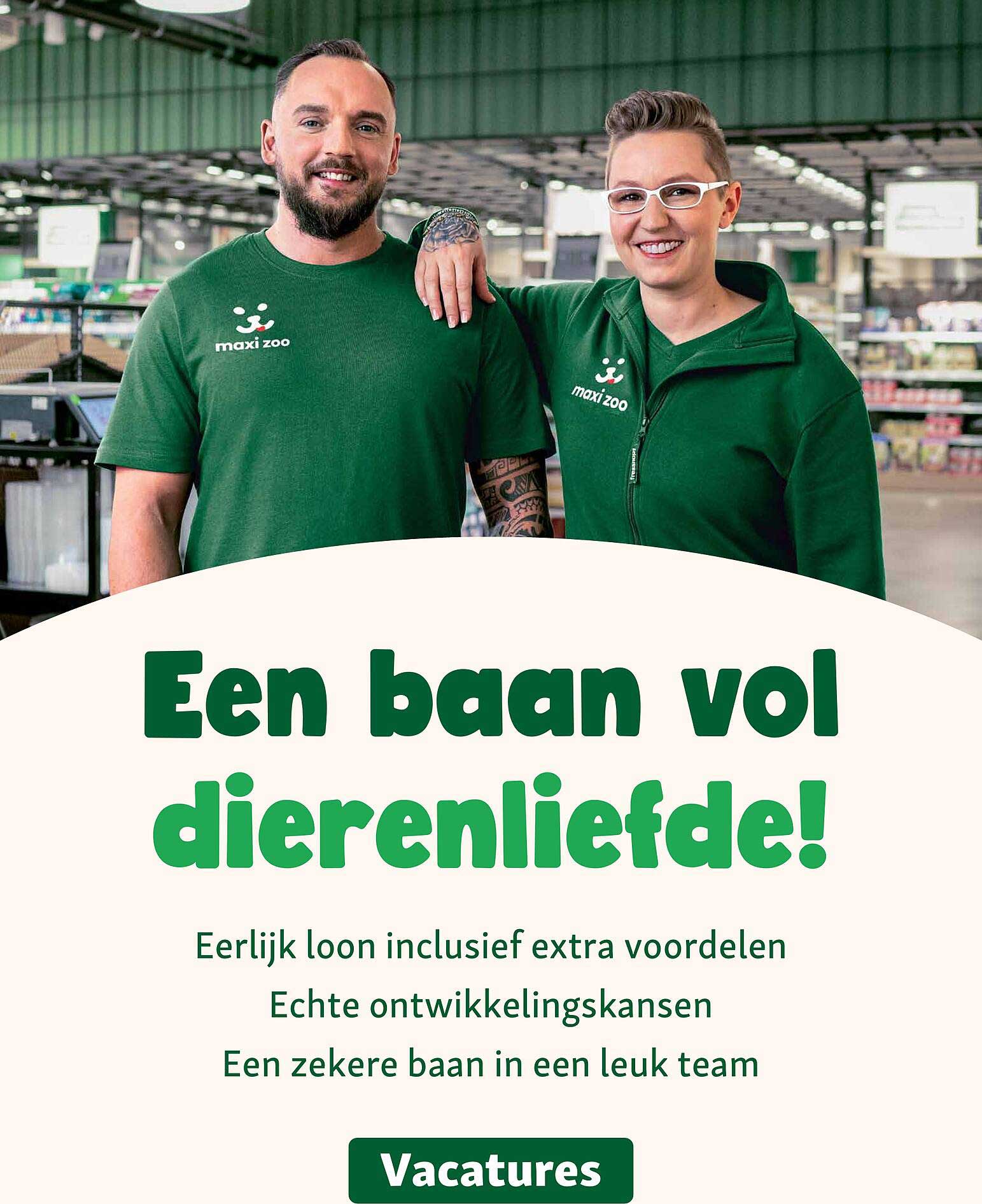 Een baan vol dierenliefde!