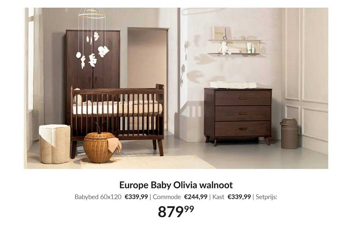 Europe Baby Olivia walnoot