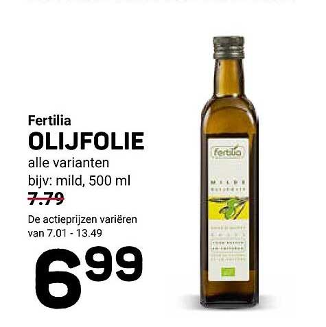 FertilIa OLIJFOLIE alle varianten bijv: mild, 500 ml