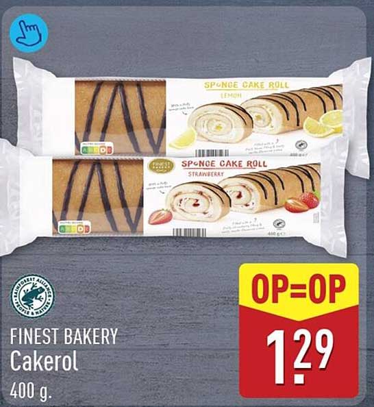 FINEST BAKERY Cakerol 400 g. OP=OP