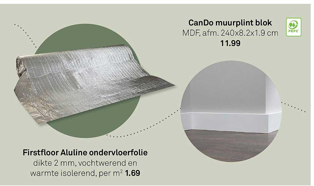 Firstfloor Aluline ondervloerfolie