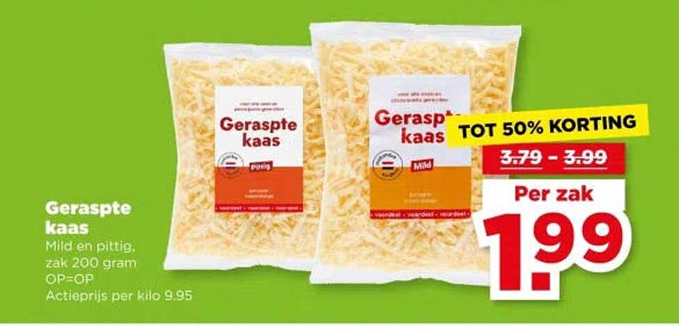 Geraspte kaas
