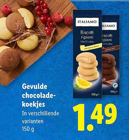 Gevulde chocolade-koekjes