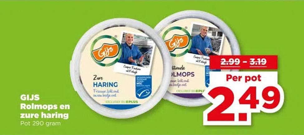 Gijs Rolmops en zure haring