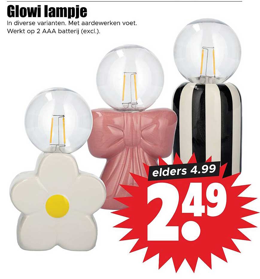 Glowi lampje
