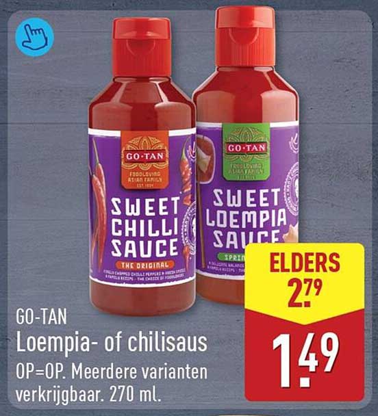 GO-TAN Loempia- of chilisaus