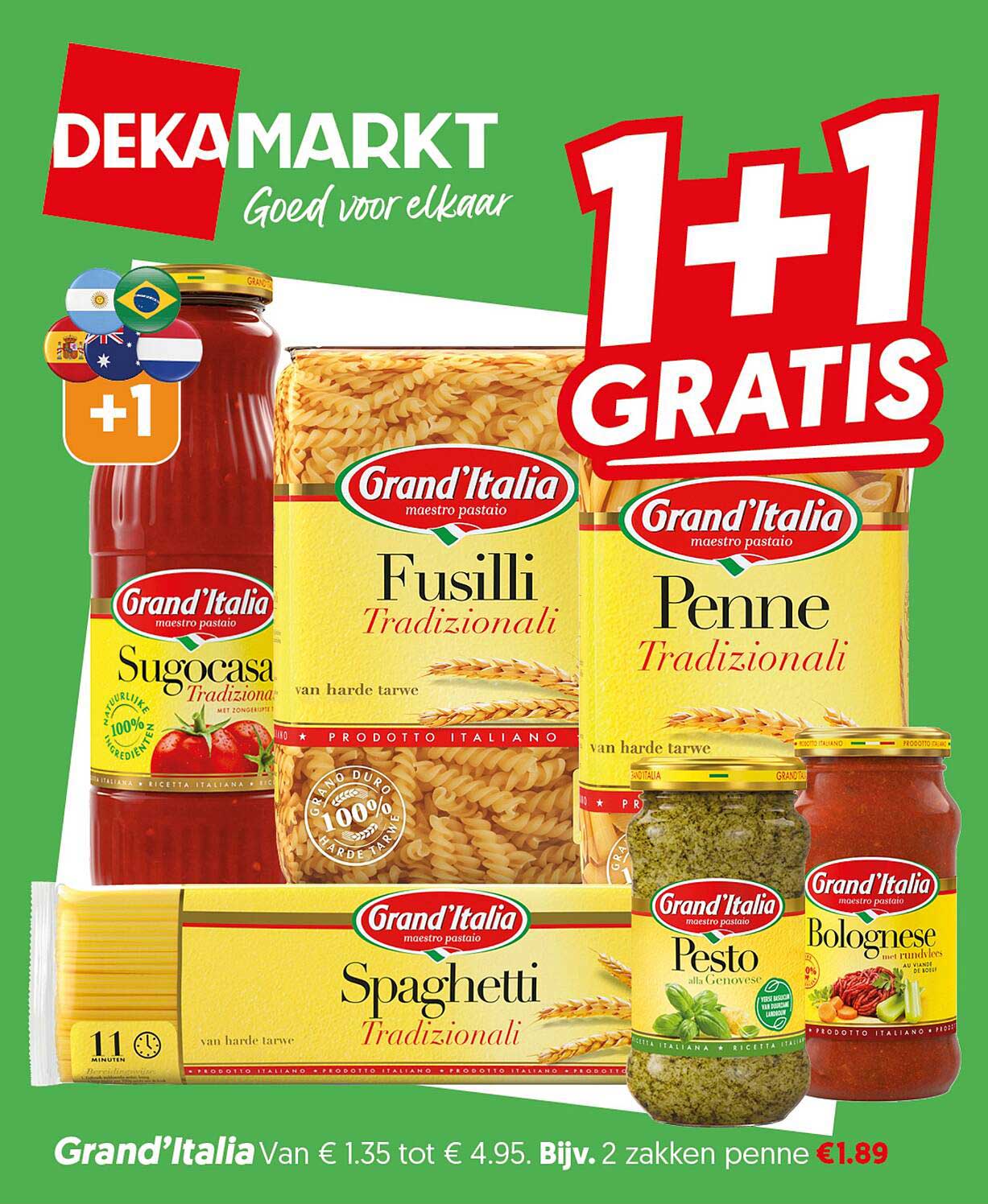 Grand'Italia 1+1 gratis