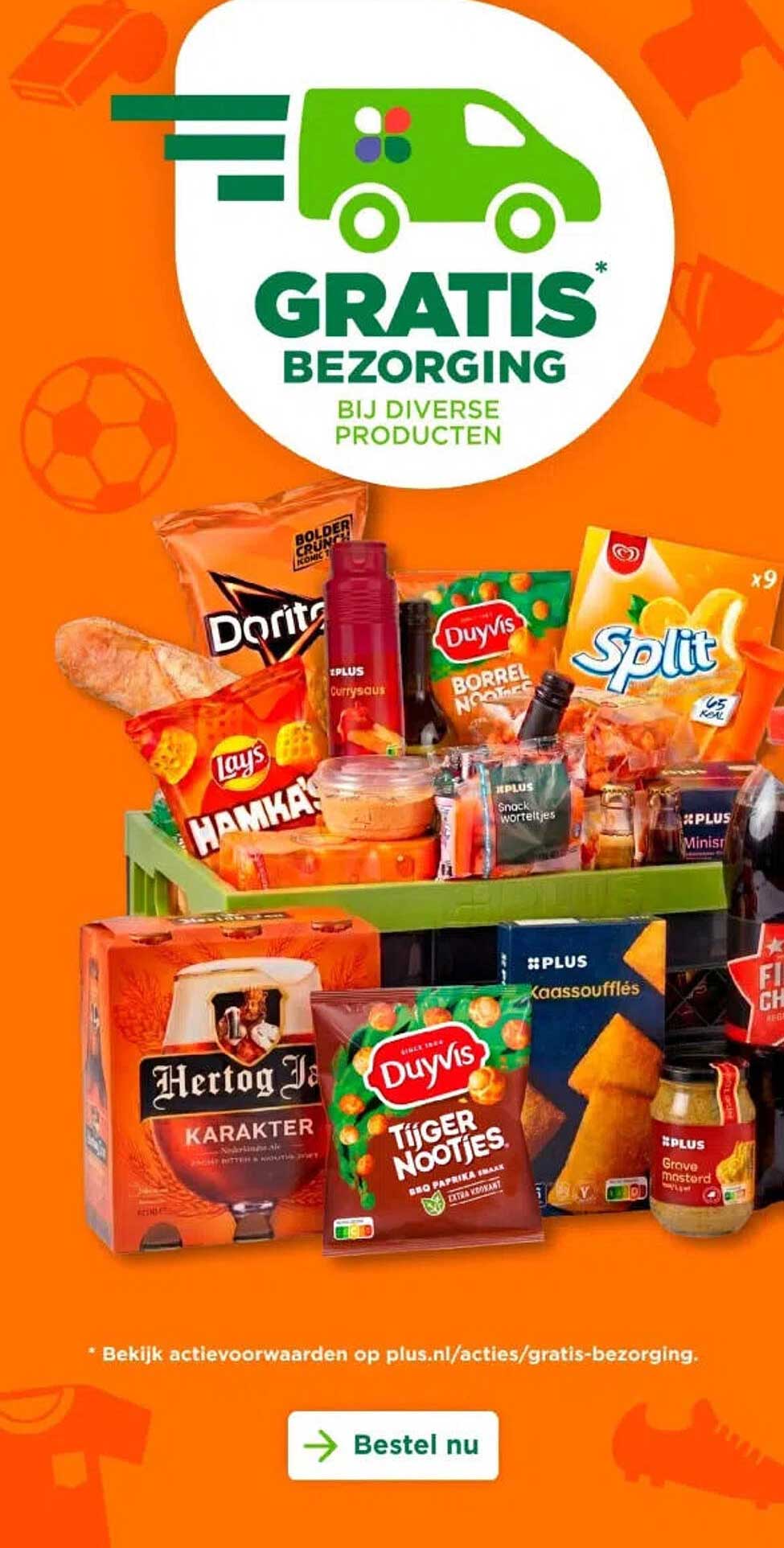 GRATIS BEZORGING BIJ DIVERSE PRODUCTEN