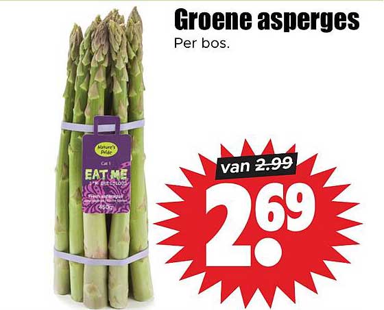 Groene asperges