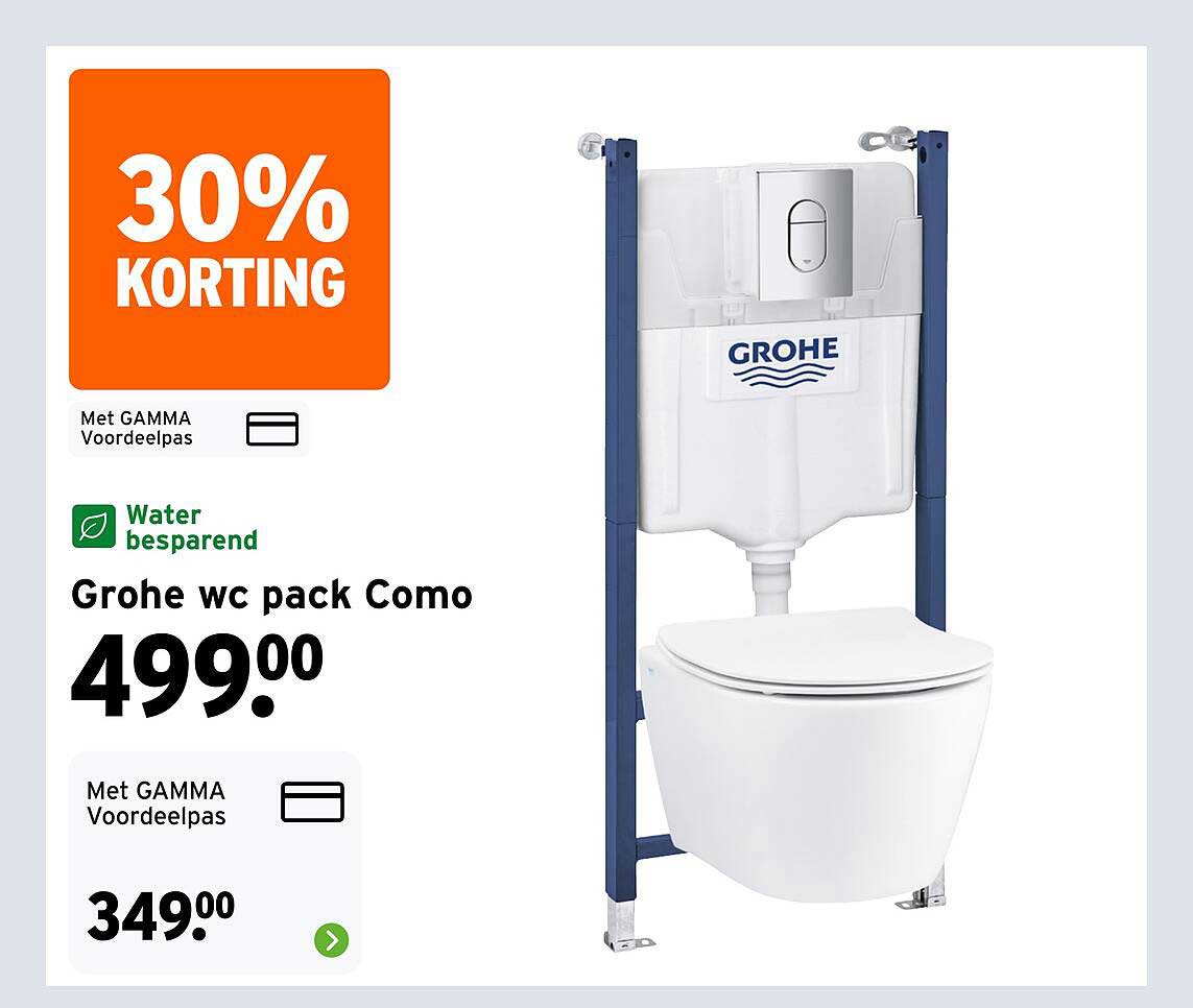 Grohe wc pack Como