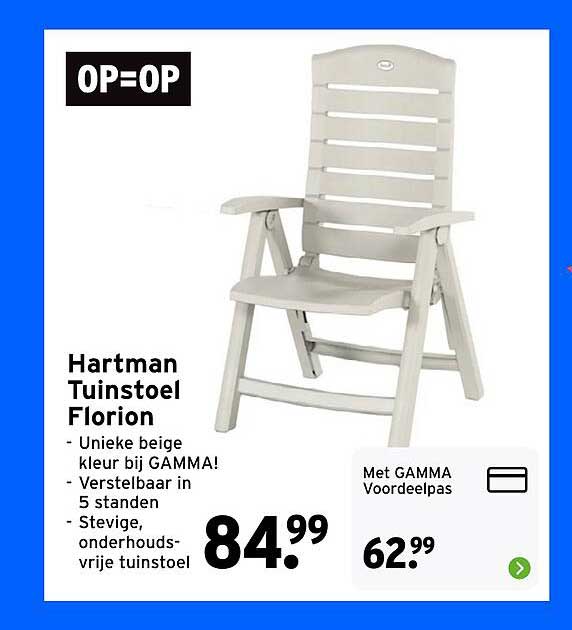 Hartman Tuinstoel Florion