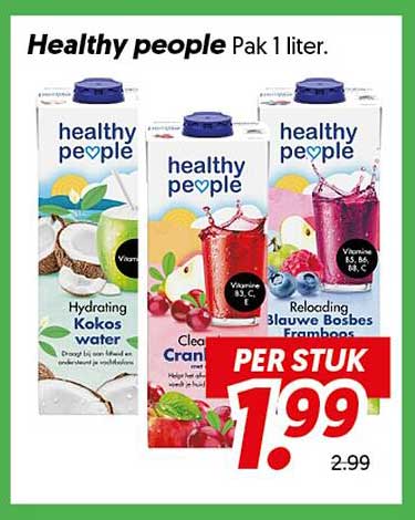 Healthy people Pak 1 liter.