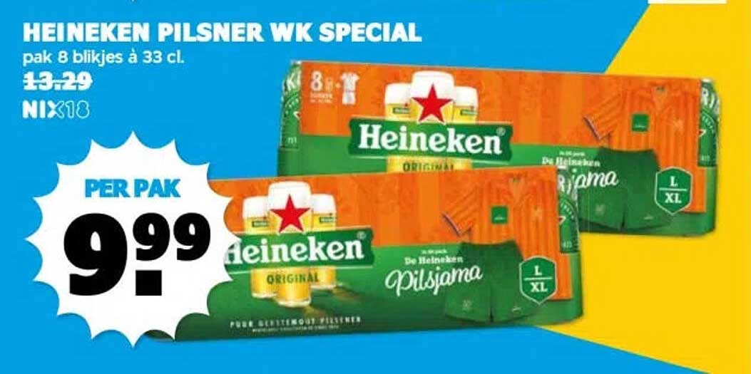 HEINEKEN PILSNER WK SPECIAL