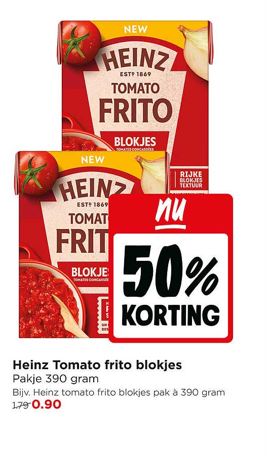 Heinz Tomato frito blokjes