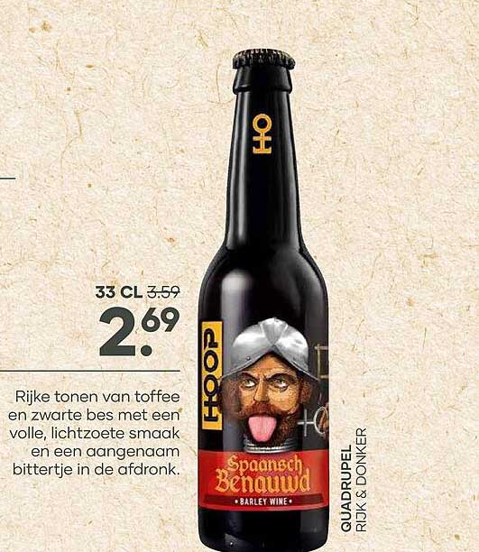 HOP Spanish Benauwd Barley Wine