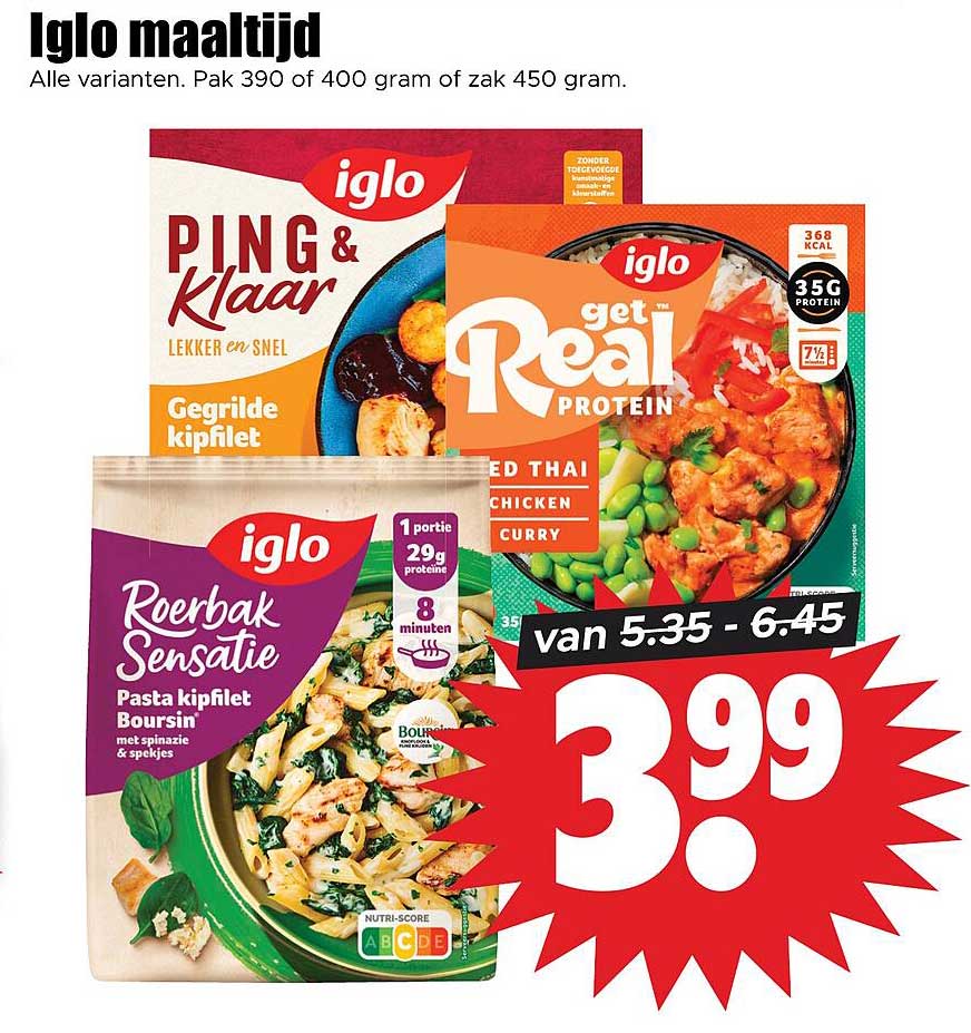 Iglo maaltijd