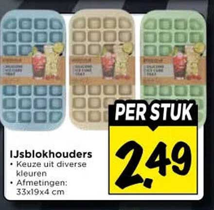 IJsblokhouders PER STUK