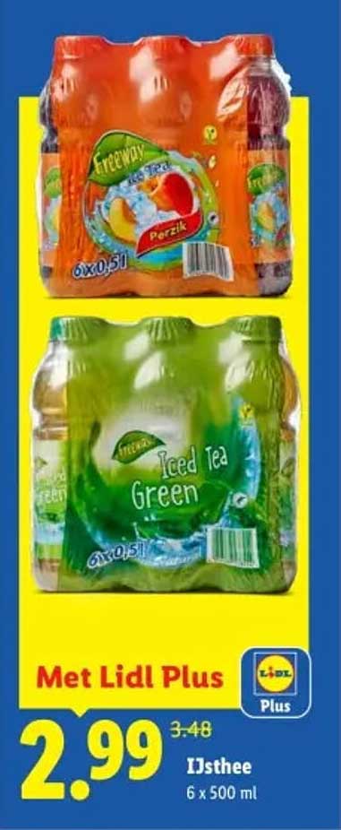 IJsthee 6 x 500 ml