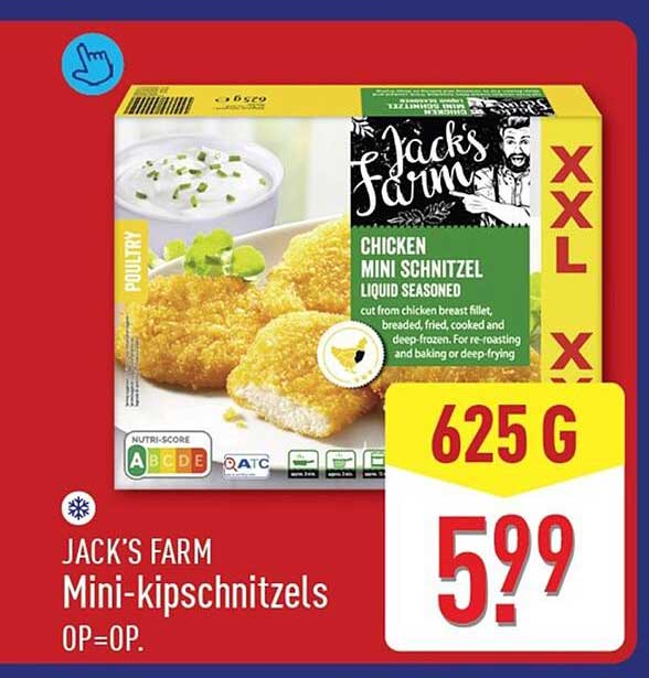 JACK'S FARM Mini-kipschnitzels OP=OP.