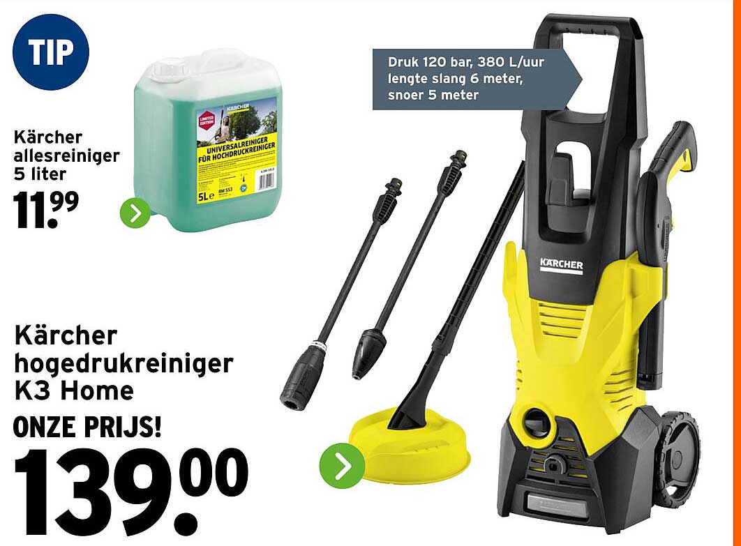 Kärcher hogedrukreiniger K3 Home