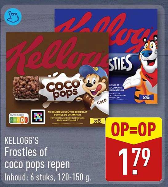 Kellogg's Frosties of coco pops repen