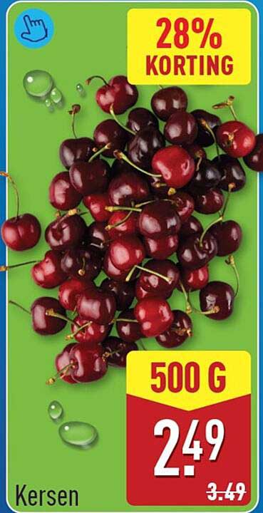 Kersen 28% KORTING 500 G