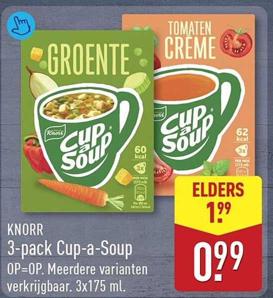 KNORR 3-pack Cup-a-Soup