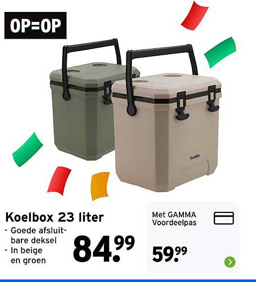 Koelbox 23 liter OP=OP