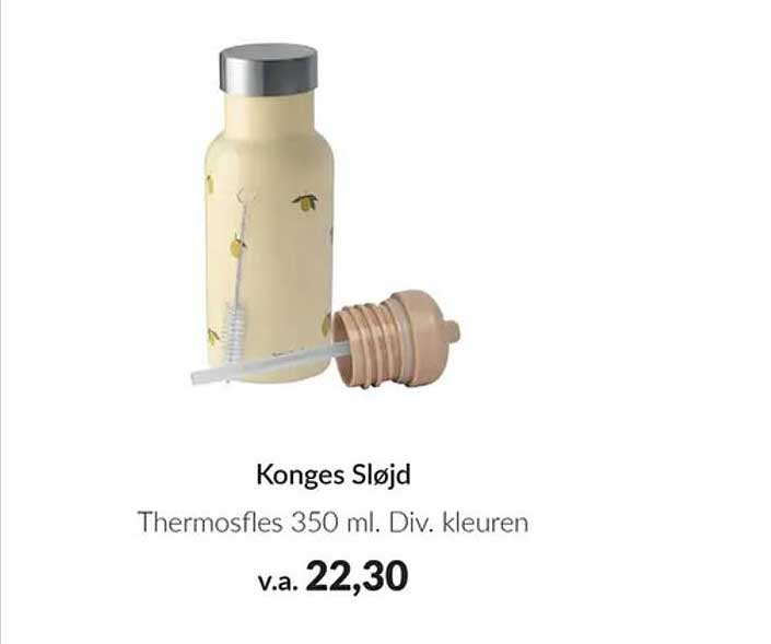 Konges Sløjd Thermosfles 350 ml. Div. kleuren
