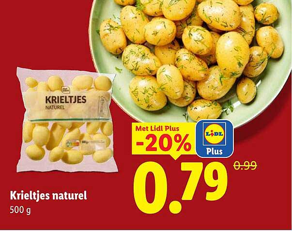 Krieltjes naturel