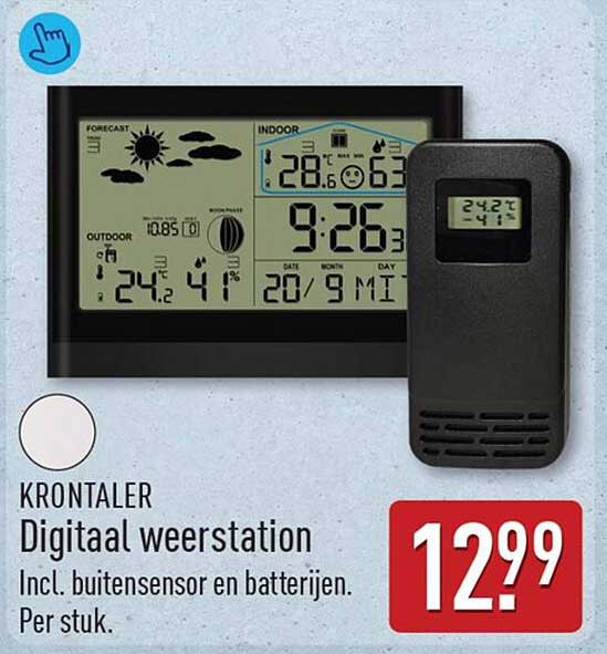 KRONTALER Digitaal weerstation