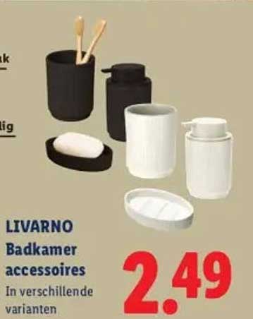 LIVARNO Badkamer accessoires In verschillende varianten