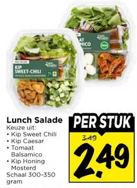 Lunch Salade PER STUK
