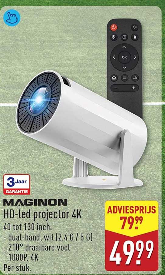 MAGINON HD-led projector 4K