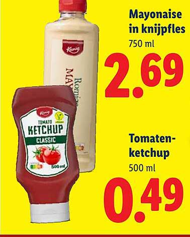 Mayonaise in knijpfles 750 ml