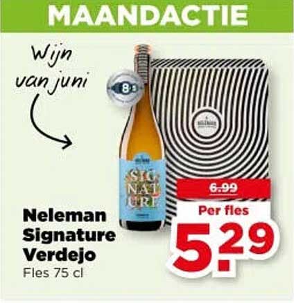 Neleman Signature Verdejo Fles 75 cl