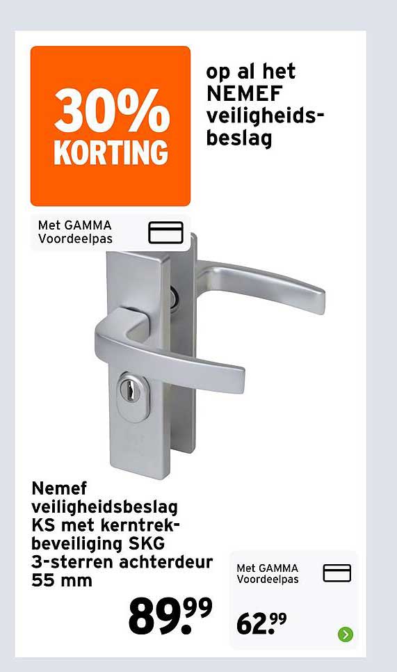 NEMEF veiligheidsbeslag