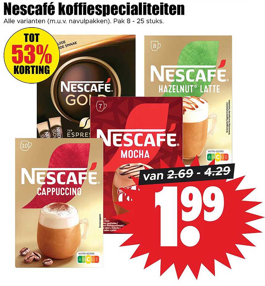 Nescafé koffiespecialiteiten