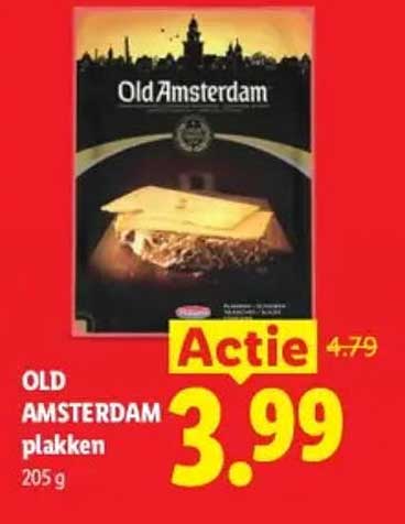 OLD AMSTERDAM plakken Actie
