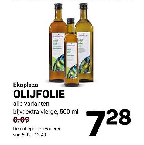 OLIJFOLIE alle varianten bijv: extra vierge, 500 ml