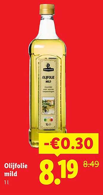 Olijfolie mild 1 l