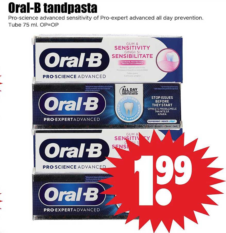 Oral-B tandpasta