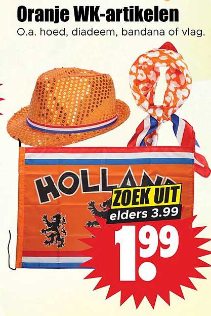 Oranje WK-artikelen