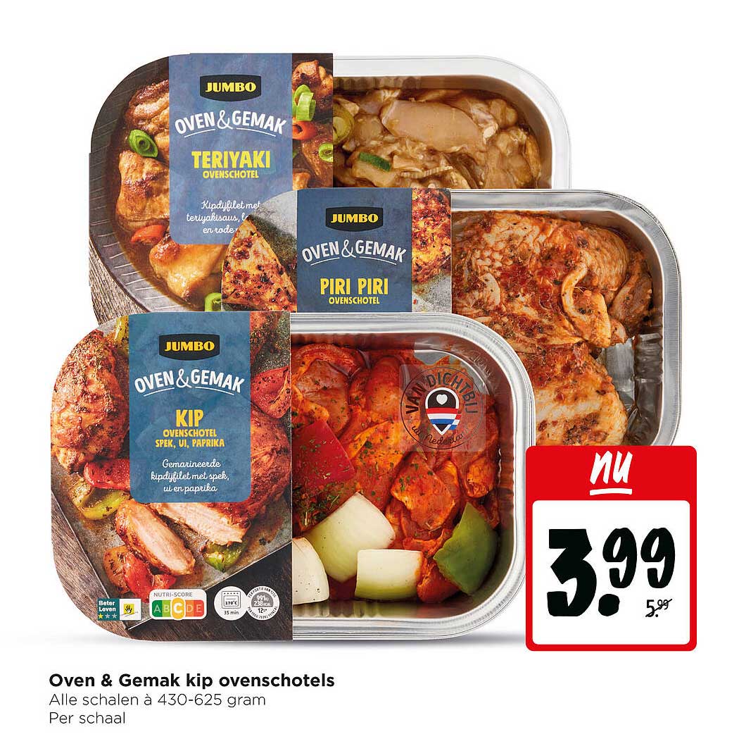 Oven & Gemak kip ovenschotels