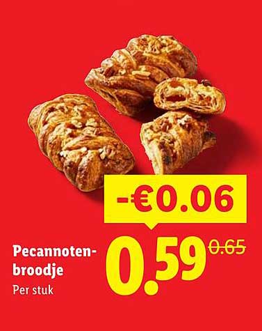 Pecannoten-broodje