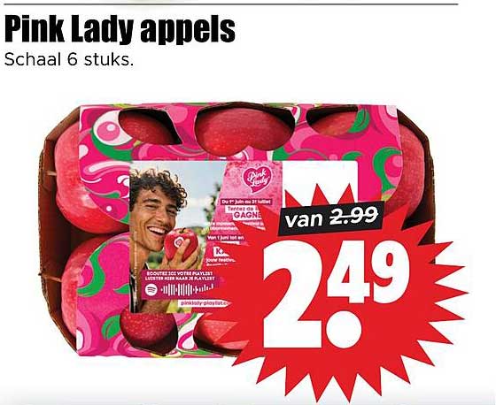Pink Lady appels