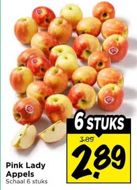 Pink Lady Appels Schaal 6 stuks